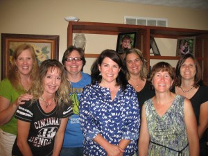 Sheri, Tara, Margaret/Maggie, Bridget, Betsy, me, Becky