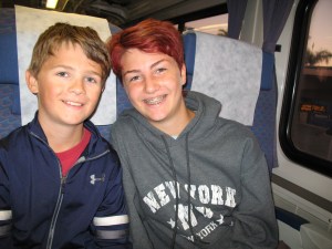 early morning on Amtrak