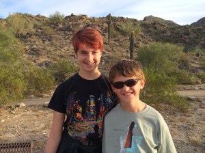 South Mountain Park before the ride