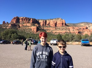 near the Fay Canyon trailhead