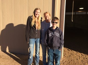 We hiked at Palmer Park and stopped at the stables where Charlie had done therapeutic riding for about three years.  He was very happy to see Jamie and Nancy.