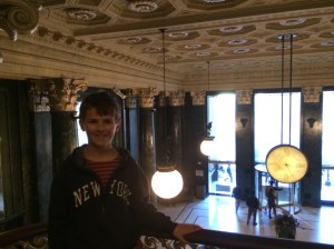 At the Westin St. Francis Hotel - We had tried to go in earlier this week but were stopped outside by security. I found out after an Internet search that JP Morgan was sponsoring an annual biotech conference Monday through Thursday and had had problems a couple years ago with the Occupy Wall Streeters, so now security is heavy.