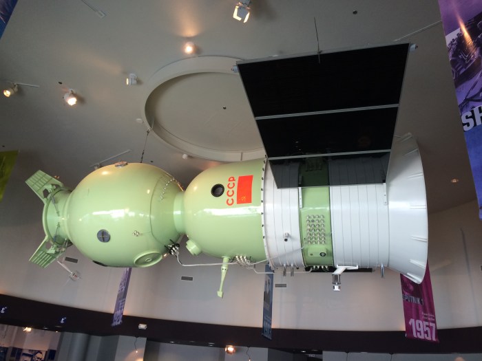 The USSR's Soyuz spacecraft that linked up with the US's Apollo in 1975.