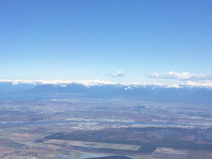 View from the plane