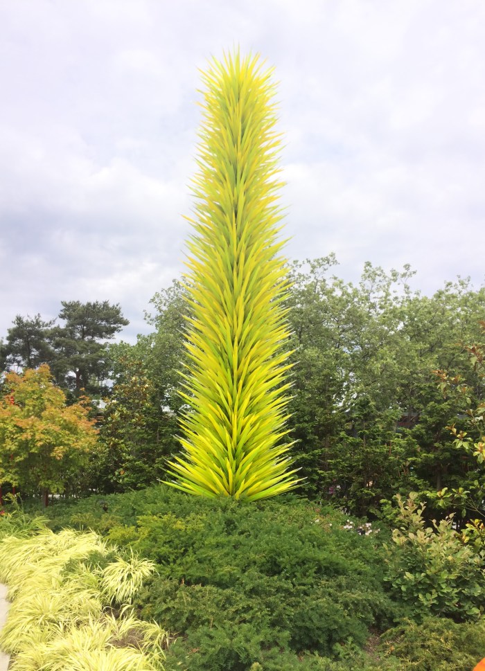 This "plant" is made from glass.