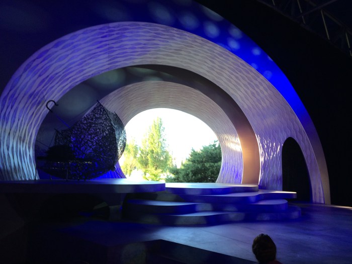 We saw Bard on the Beach's production of A Midsummer Night's Dream on Wednesday, July 2.  I loved it.  It was a punk/steampunk rendition and was really funny.  Laurel and I agreed that if we had read this REALLY long play, we would not have enjoyed it.  