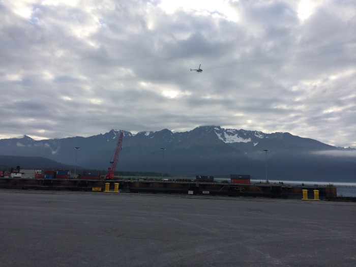 Seward - fabulous scenery but we had to get on our bus as soon as we got off the cruise so my pictures aren't great.