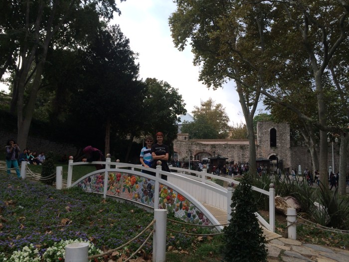 Gulhane Park in Old Istanbul - a very popular place when we took the light rail there on Sunday, October 5
