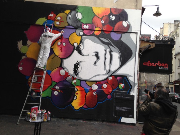 From today's graffiti tour