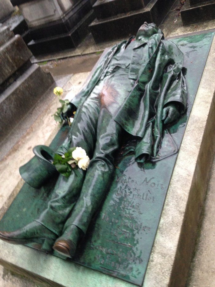 People rub this statue's/man's crotch for fertility luck.