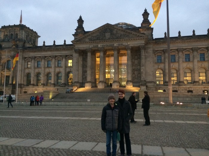The Reichstag building where Germany's Parliament, the Bundestag, meets