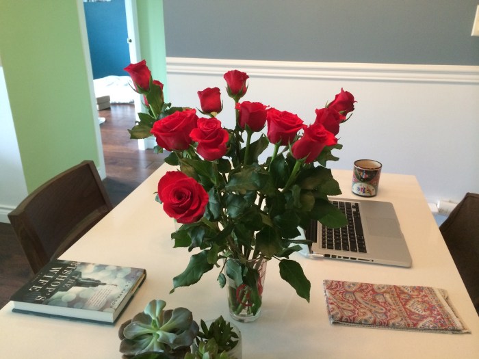 Roses from John